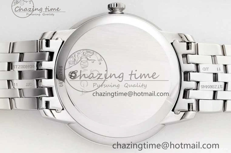 0506 Bright De Ville SS DIWF 1:1 Best Edition Silver Dial SS Markers on SS Bracelet MIYOTA 7848